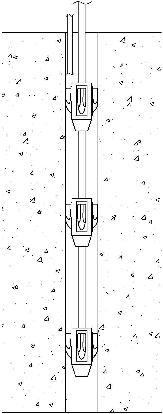 그라우팅-지반 삽입